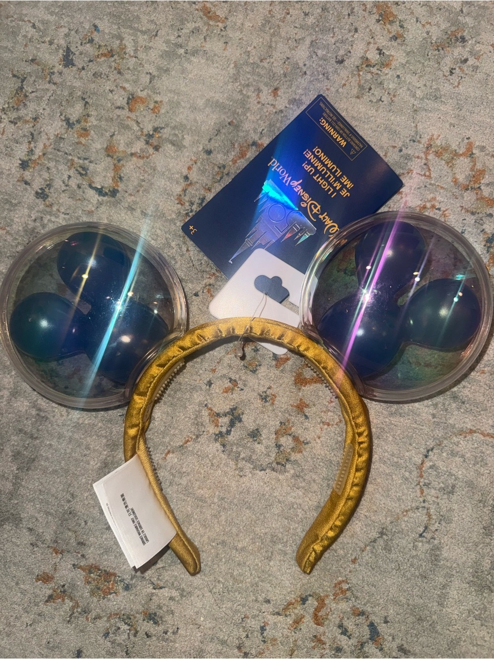Disney Parks 50th Anniversary Light up Ear Headband NWT - Picture 2 of 5
